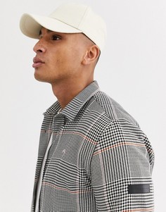 Светло-серая рубашка в клетку River Island-Серый