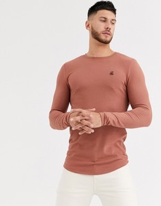 Оранжевый лонгслив River Island