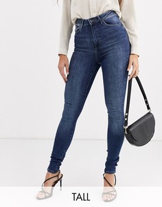 Синие джинсы скинни Vero Moda Tall-Синий