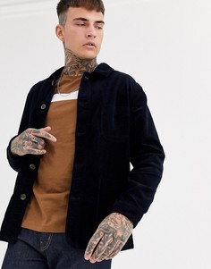 Темно-синяя куртка в рабочем стиле Celio-Темно-синий