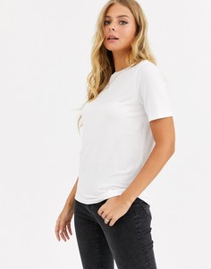 Белая строгая футболка из лиоцелла ASOS DESIGN-Белый