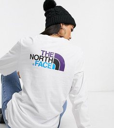 Белая футболка с длинным рукавом The North Face Easy эксклюзивно для ASOS-Белый