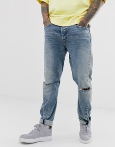 Суженные книзу джинсы цвета светлого индиго Levis 502-Синий Levis®