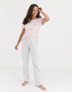 Пижамный комплект с футболкой и джоггерами New Look-Мульти