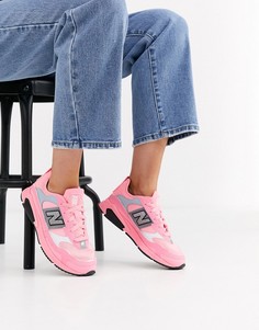 Неоново-розовые кроссовки New Balance X-Racer-Розовый