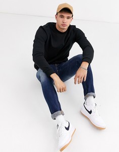 Черный свитшот ASOS DESIGN