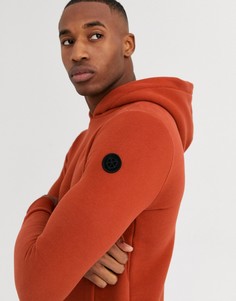 Оранжевый худи без застежки Jack & Jones Premium