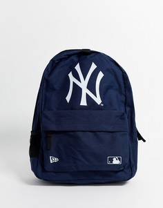 Темно-синий рюкзак с логотипом команды MLB NY от New Era