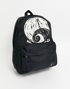 Черный рюкзак с дизайном \Кошмар перед Рождеством\" Vans x Disney