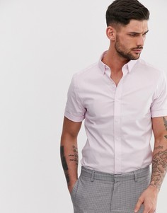 Светло-розовая оксфордская рубашка New Look-Розовый