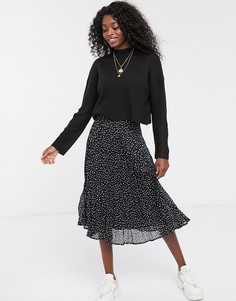 Короткий джемпер Brave Soul-Черный