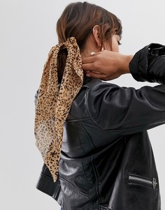 Резинка для волос с леопардовым принтом и шарфом ALDO - Bleviss-Мульти