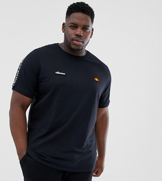 Черная футболка ellesse Plus - Fede-Черный