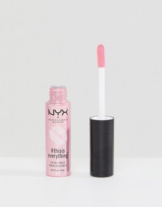 Масло для губ NYX Professional Makeup Thisiseverything-Розовый