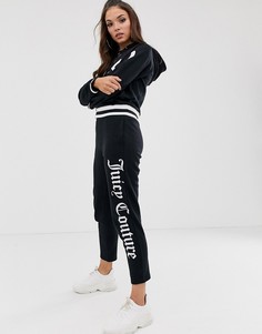 Джоггеры с логотипом в готическом стиле Juicy Couture-Черный