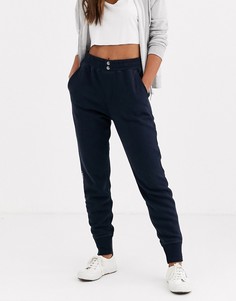 Спортивные брюки с завышенной талией Abercrombie & Fitch-Черный