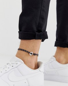 Плетеный браслет на ногу Icon Brand-Мульти
