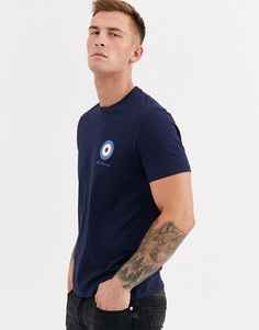 Футболка с принтом Ben Sherman-Темно-синий