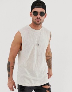 Футболка без рукавов Bellfield-Кремовый