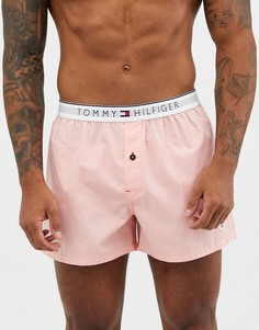 Тканые боксеры Tommy Hilfiger-Красный