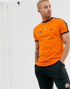 Оранжевая футболка с кантом ellesse Fede-Оранжевый