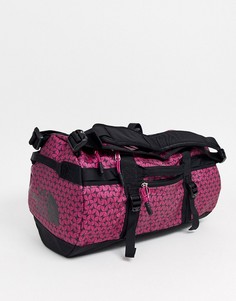 Розовая спортивная сумка The North Face Base Camp-Розовый