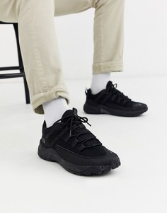 Черные кроссовки The North Face-Черный