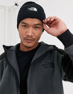 Черная шапка-бини из переработанного материала The North Face Dock Worker-Черный