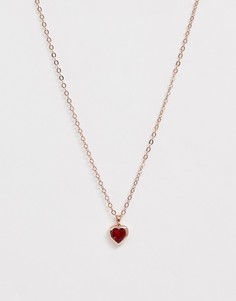 Золотистое колье с кристаллами Swarovski Ted Baker-Золотой