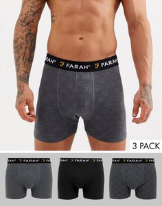Набор из 3 боксеров-брифов Farah Pinka-Мульти