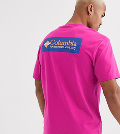 Розовая футболка с логотипом на спине Columbia North Cascades эксклюзивно для ASOS-Розовый