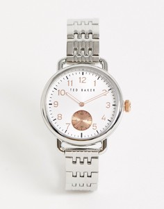Серебристые наручные часы Ted Baker Hannahh-Серебряный
