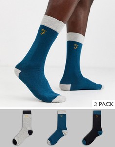 3 пары носков Farah-Мульти