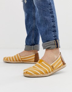 Желтые эспадрильи в полоску Toms-Желтый
