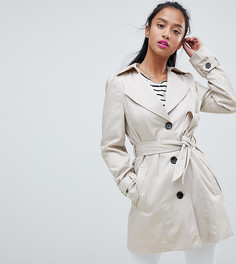 Макинтош Vero Moda Petite-Бежевый
