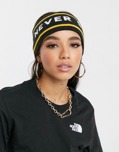 Желтая повязка на голову The North Face Chizzler-Черный