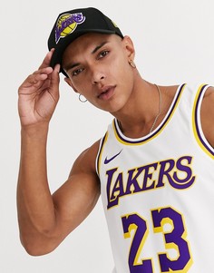 Черная регулируемая кепка New Era 9forty NBA Lakers-Черный
