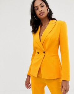 Оранжевый блейзер ASOS DESIGN