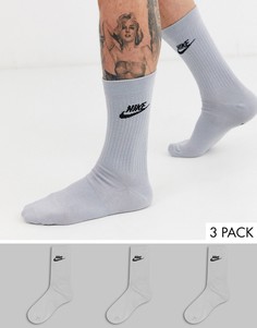 3 пары носков Nike Evry Essential-Серый