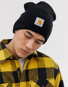 Черная шапка-бини Carhartt WIP-Черный