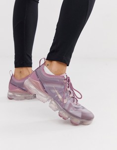 Сиреневые кроссовки Nike Vapormax 19-Фиолетовый