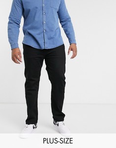 Черные суженные книзу джинсы Levis Big & Tall 502-Черный Levis®