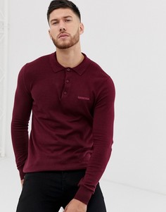 Поло из 100% хлопка Lambretta-Черный