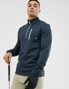 Темно-синий свитшот с молнией Calvin Klein Golf voyage