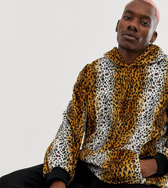 Худи со звериным принтом Reclaimed Vintage inspired-Мульти