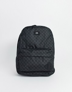 Серый рюкзак в клетку Vans
