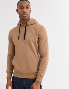 Худи коричневого цвета Jack & Jones Premium-Коричневый