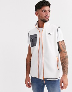 Серый флисовый жилет Puma XTG