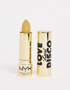 Губная помада ограниченной серии с блестящим эффектом NYX Professional Makeup - Love Lust & Disco (Gold Dipper)-Мульти