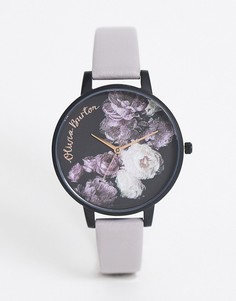 Часы с кожаным ремешком Olivia Burton-Фиолетовый